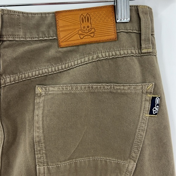 Psycho Bunny by Robert Godley Ulster Walnut Slim. fit Twill pants SZ 30 - Picture 5 of 13